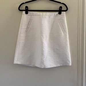 White skirt